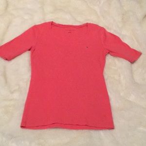 Tommy Hilfiger Coral Scoop Neck